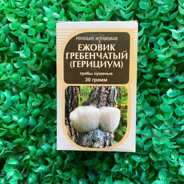 Купить онлайн Ежовик гребенчатый (герициум), 30г в интернет-магазине Беришка с доставкой по Хабаровску и по России недорого.