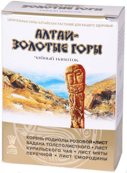 Купить онлайн Чай Алтай Золотые горы, 40 г в интернет-магазине Беришка с доставкой по Хабаровску и по России недорого.
