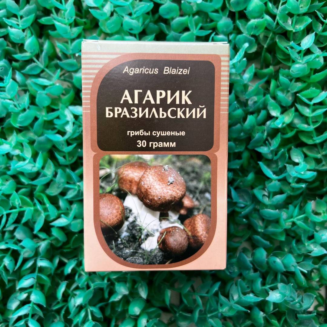 Купить онлайн Агарик бразильский (грибы сушеные), 30г в интернет-магазине Беришка с доставкой по Хабаровску и по России недорого.
