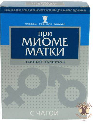 Купить онлайн При миоме матки с чагой (смесь трав) 40г в интернет-магазине Беришка с доставкой по Хабаровску и по России недорого.
