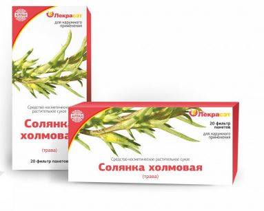 Купить онлайн Солянка холмовая фильтр-пакеты 1,5 г *20 шт в интернет-магазине Беришка с доставкой по Хабаровску и по России недорого.