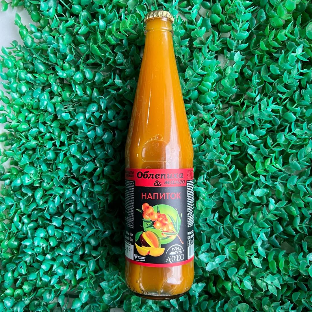 Купить онлайн Напиток сокосодержащий облепихово-манговый Алсу, 500мл в интернет-магазине Беришка с доставкой по Хабаровску и по России недорого.