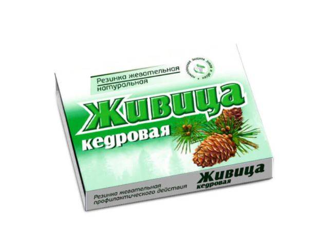 Купить онлайн Смолка жевательная Живица кедровая 0,8г * 5 шт в интернет-магазине Беришка с доставкой по Хабаровску и по России недорого.