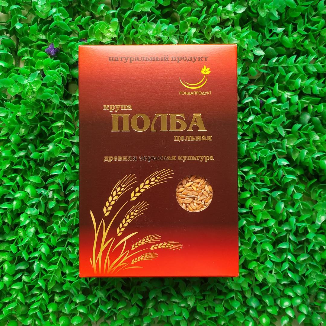 Купить онлайн Полба цельная крупа в коробке Рондапродукт, 0,5 кг в интернет-магазине Беришка с доставкой по Хабаровску и по России недорого.
