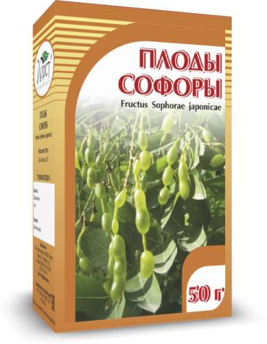 Купить онлайн Софора японская (плоды) Хорст, 50г в интернет-магазине Беришка с доставкой по Хабаровску и по России недорого.