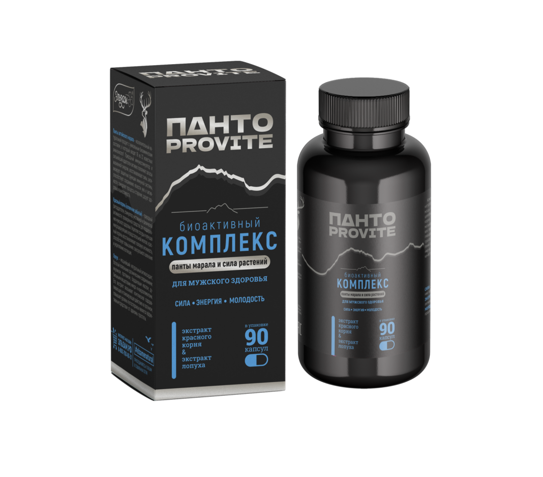 Биоактивный комплекс Панто-Provite для поддержания мужского здоровья, 90 капс