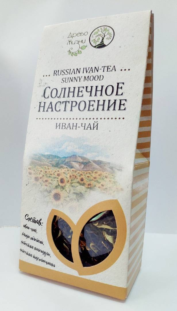 Купить онлайн Иван-чай Солнечное Настроение, 50г в интернет-магазине Беришка с доставкой по Хабаровску и по России недорого.