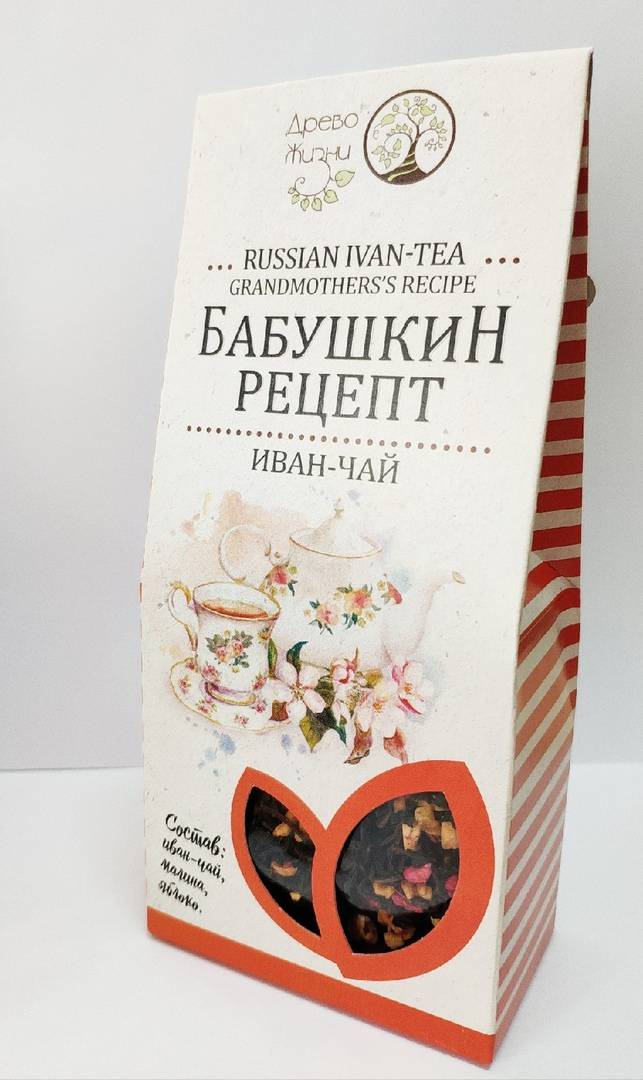 Купить онлайн Иван-чай Бабушкин рецепт, 50г в интернет-магазине Беришка с доставкой по Хабаровску и по России недорого.