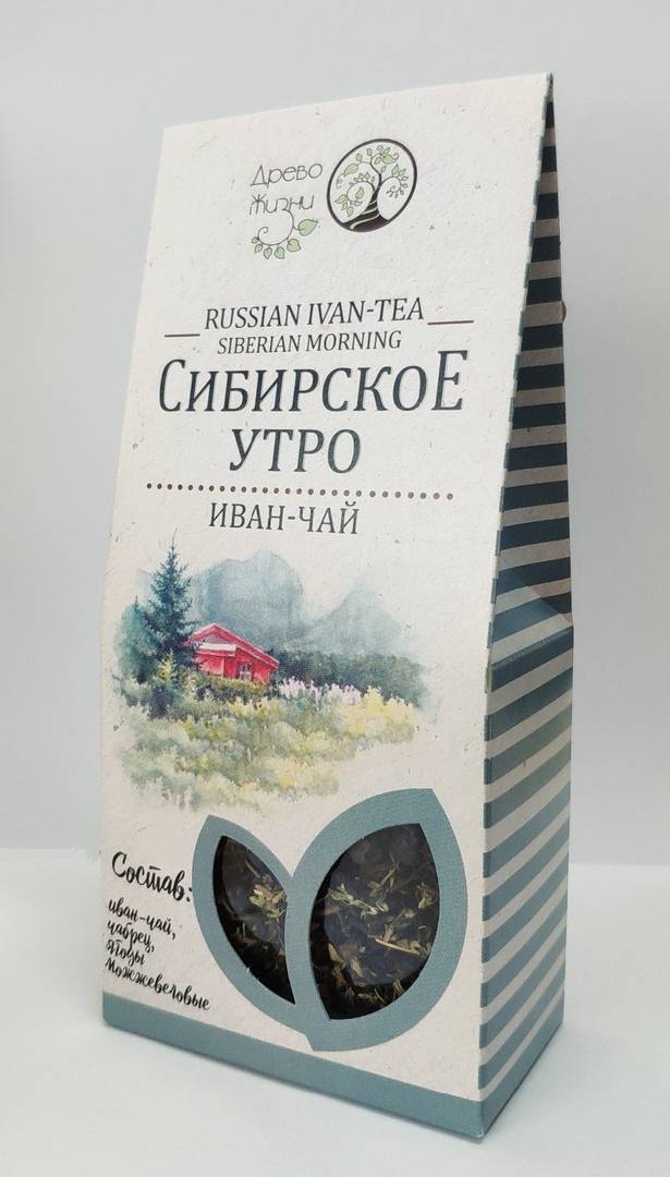 Купить онлайн Иван-чай Сибирское утро, 50г в интернет-магазине Беришка с доставкой по Хабаровску и по России недорого.