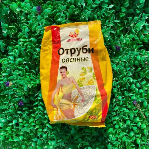 Купить онлайн Отруби овсяные Дивинка, 400 г в интернет-магазине Беришка с доставкой по Хабаровску и по России недорого.