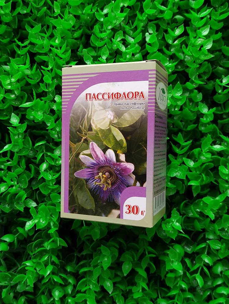 Купить онлайн Пассифлора (трава), 30г в интернет-магазине Беришка с доставкой по Хабаровску и по России недорого.