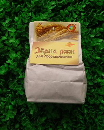 Купить онлайн Рожь для проращивания (зерно), 500 г в интернет-магазине Беришка с доставкой по Хабаровску и по России недорого.