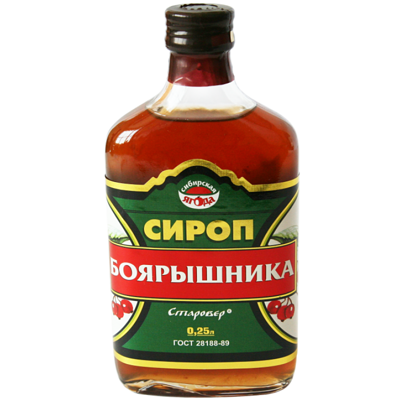 Купить онлайн Сироп боярышника, 250мл в интернет-магазине Беришка с доставкой по Хабаровску и по России недорого.