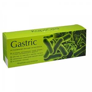 Gastric экстраординарный биогенный гастросупрессор, 10 капсул в среде активаторе