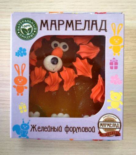 Купить онлайн Мармелад формовой Львенок, 110 г в интернет-магазине Беришка с доставкой по Хабаровску и по России недорого.