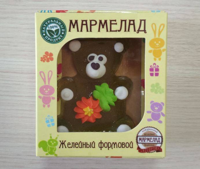 Купить онлайн Мармелад формовой глазированный Мишка, 85 г в интернет-магазине Беришка с доставкой по Хабаровску и по России недорого.