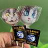 Купить онлайн Леденец 3D с сахарной картинкой Кошки, 30 г в интернет-магазине Беришка с доставкой по Хабаровску и по России недорого.