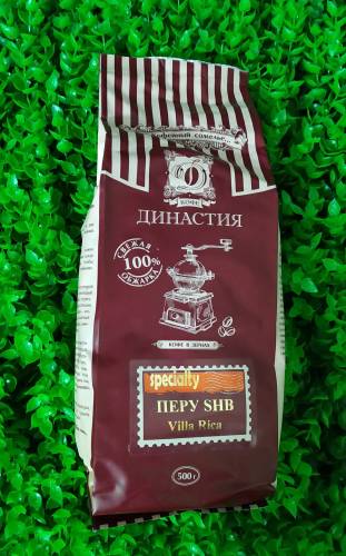 Купить онлайн Кофе Перу SHB MCM Villа Rica в зернах в интернет-магазине Беришка с доставкой по Хабаровску и по России недорого.