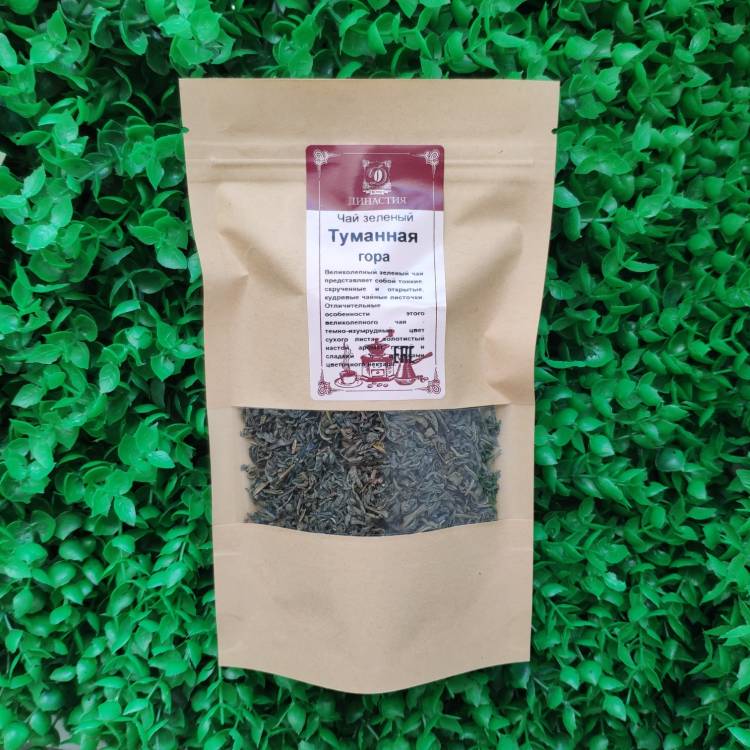 Купить онлайн Чай зеленый Туманная гора, 50 г в интернет-магазине Беришка с доставкой по Хабаровску и по России недорого.
