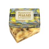 Купить Крымское натуральное мыло на оливковом масле СЕРНО-ДЕГТЯРНОЕ, 100г в интернет-магазине Беришка с доставкой по Хабаровску недорого.