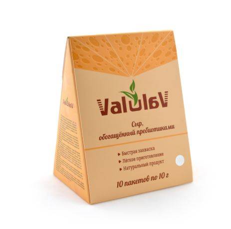 Купить онлайн Valulav сыр домашний, обогащённый пребиотиками в интернет-магазине Беришка с доставкой по Хабаровску и по России недорого.