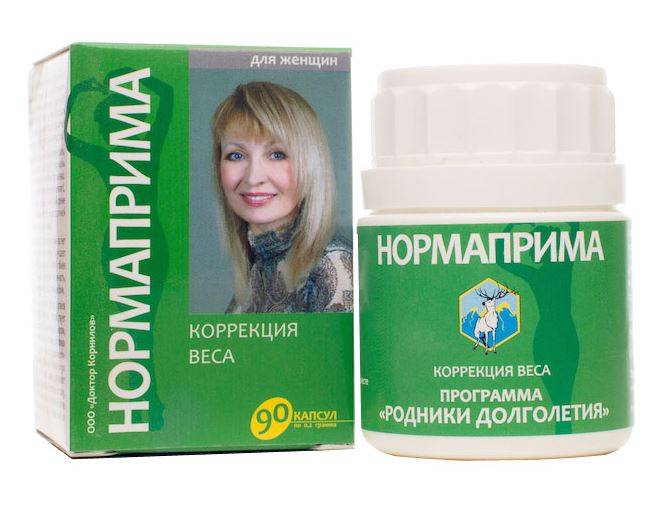 Купить онлайн Нормаприма (для нормализации веса), 90 капс в интернет-магазине Беришка с доставкой по Хабаровску и по России недорого.