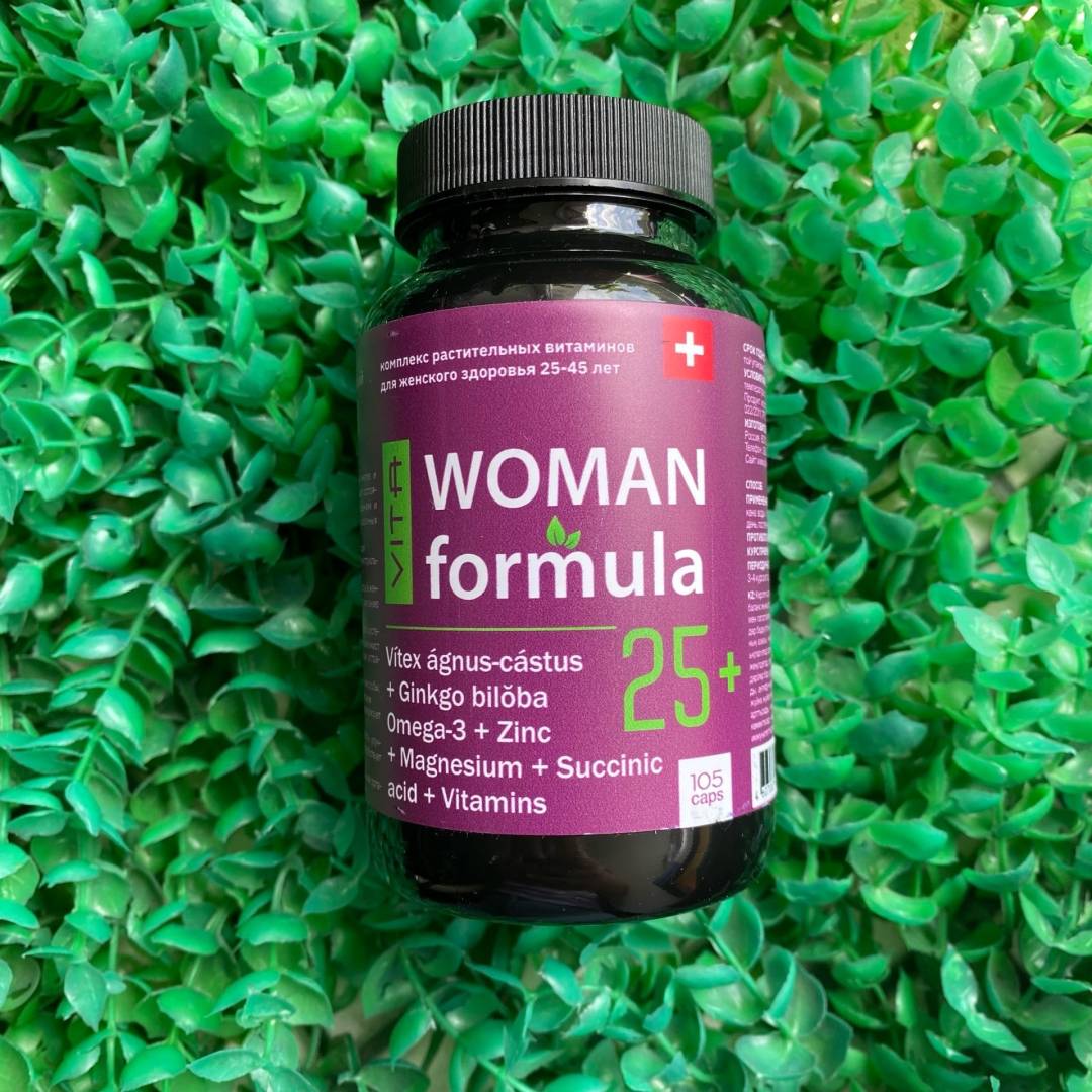 Витамины для женщин 25+ VITA WOMAN, 105 капс