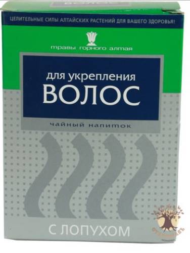 Купить онлайн Для укрепления волос с лопухом (смесь трав) 40г в интернет-магазине Беришка с доставкой по Хабаровску и по России недорого.