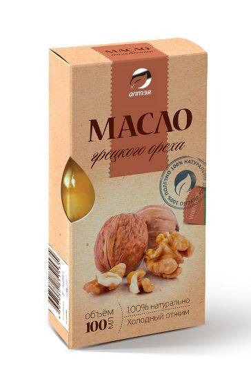 Купить онлайн Масло грецкого ореха Алтея в интернет-магазине Беришка с доставкой по Хабаровску и по России недорого.