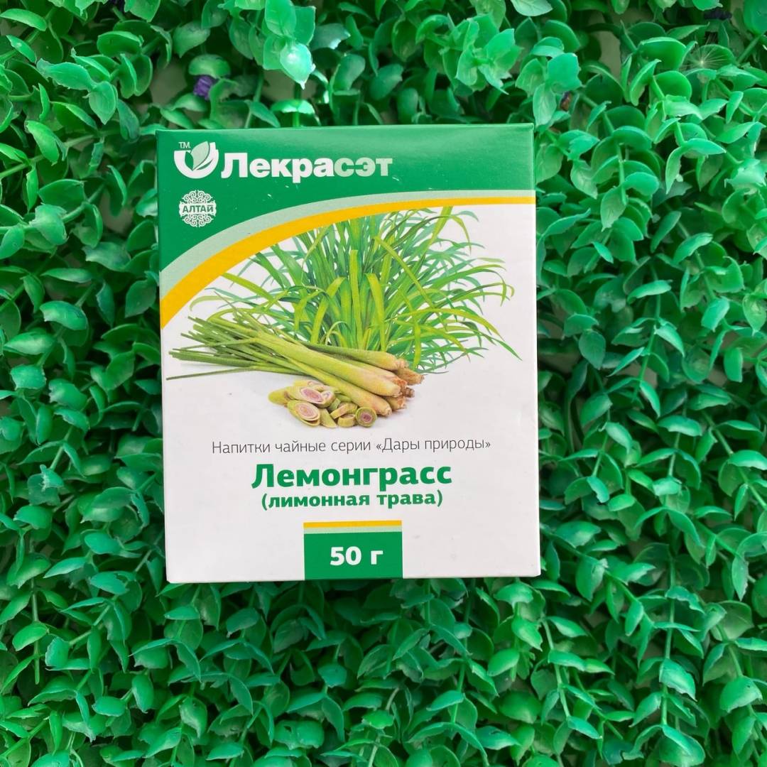 Купить онлайн Лемонграсс (лимонная трава) Дары природы, 50 гр в интернет-магазине Беришка с доставкой по Хабаровску и по России недорого.
