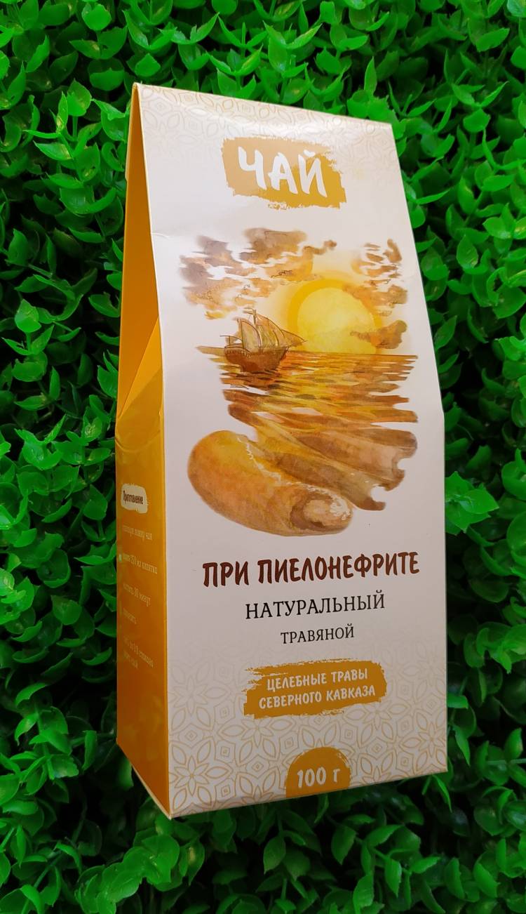 Купить онлайн Травяной чай Пиелонефрит, 100г в интернет-магазине Беришка с доставкой по Хабаровску и по России недорого.