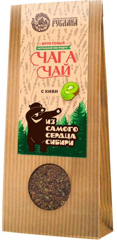 Купить онлайн Чага-чай с киви в интернет-магазине Беришка с доставкой по Хабаровску и по России недорого.