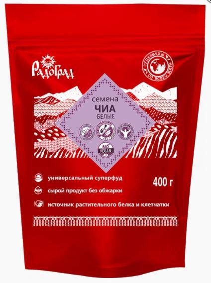 Купить онлайн Семена Чиа белые в интернет-магазине Беришка с доставкой по Хабаровску и по России недорого.