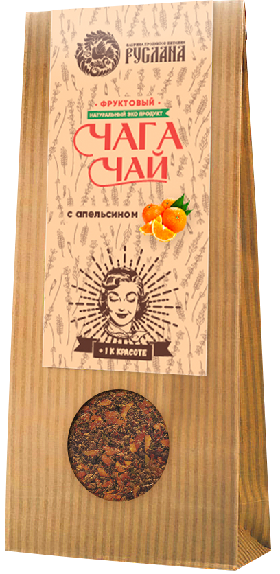 Купить онлайн Чага-чай с апельсином в интернет-магазине Беришка с доставкой по Хабаровску и по России недорого.