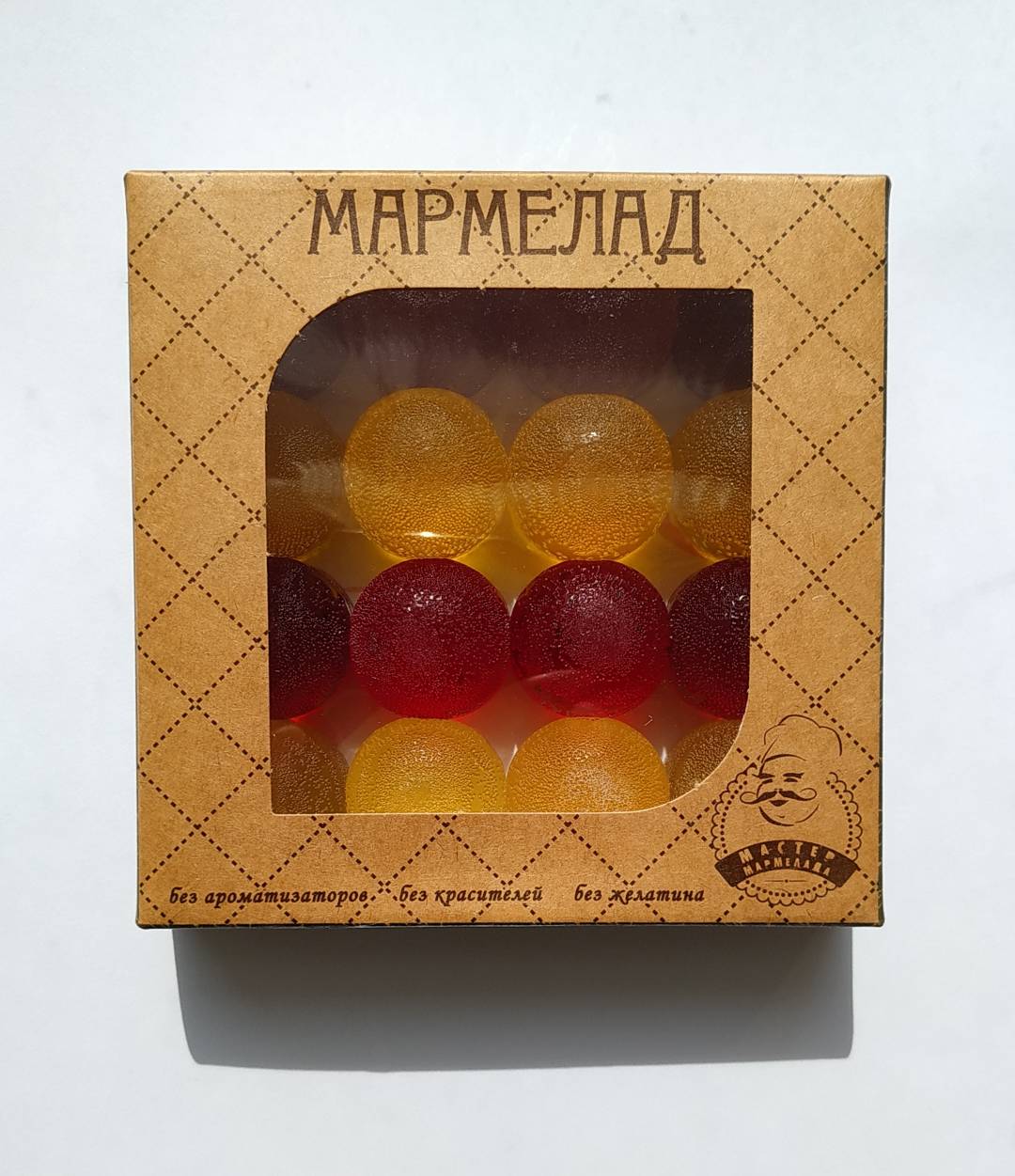 Купить онлайн Мармелад формовой шарики, 350г в интернет-магазине Беришка с доставкой по Хабаровску и по России недорого.