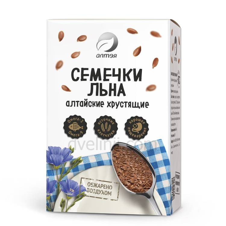 Купить онлайн Семечки льна Алтайские хрустящие в интернет-магазине Беришка с доставкой по Хабаровску и по России недорого.