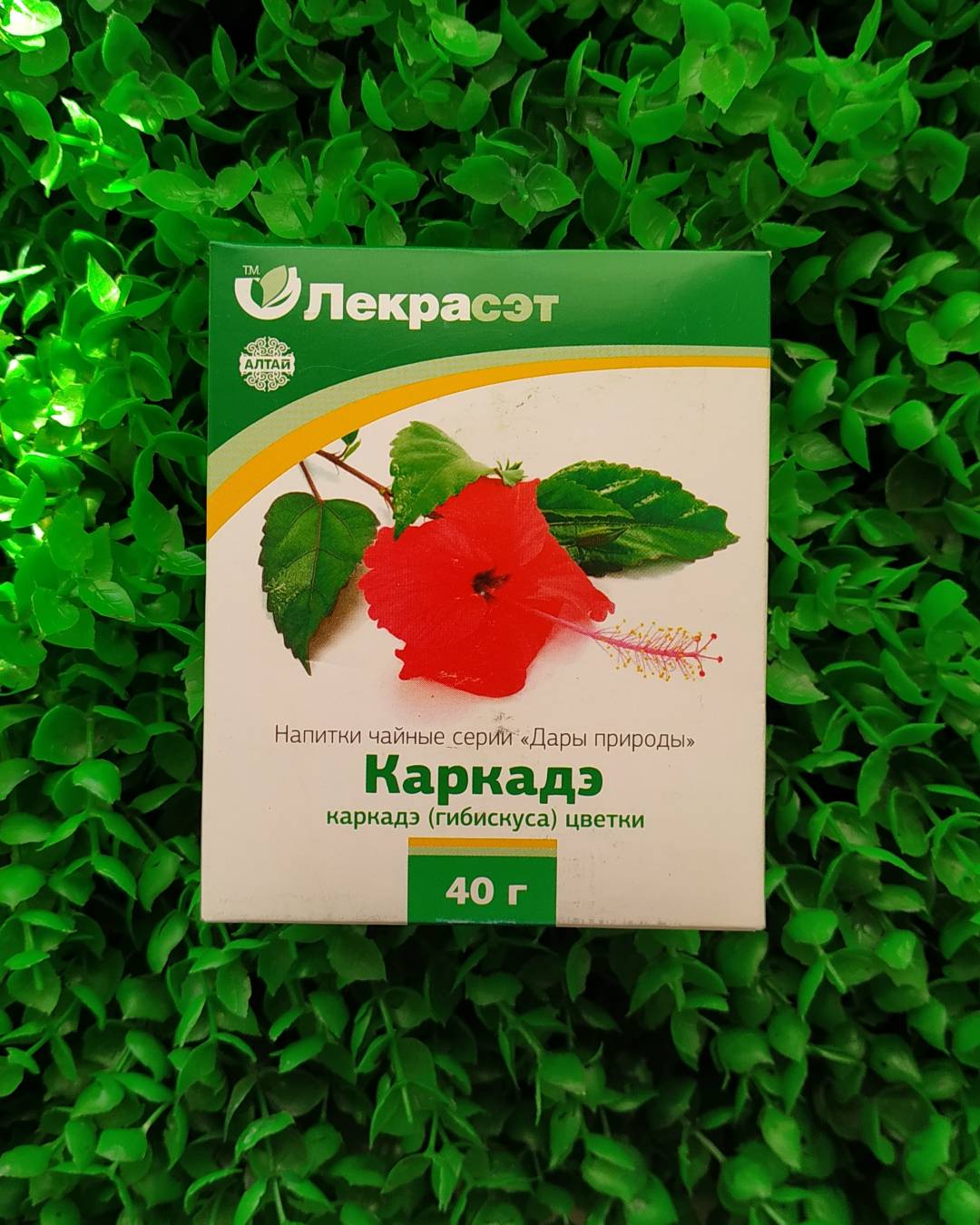 Купить онлайн Каркадэ цветки Дары природы, 40 г в интернет-магазине Беришка с доставкой по Хабаровску и по России недорого.
