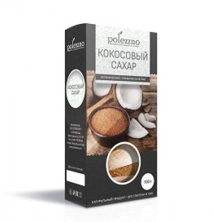 Купить онлайн Кокосовый сахар, 100г в интернет-магазине Беришка с доставкой по Хабаровску и по России недорого.