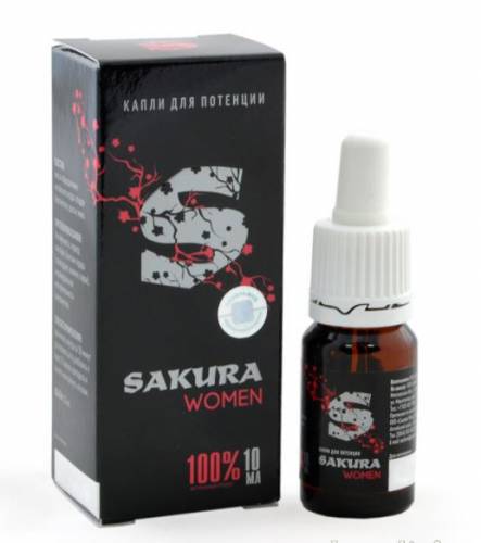 Купить онлайн Сакура вумен Sakura Women - для повышения женского либидо, 10 мл в интернет-магазине Беришка с доставкой по Хабаровску и по России недорого.