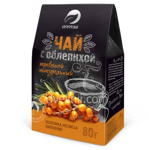 Купить онлайн Травяной чай С облепихой, 80г в интернет-магазине Беришка с доставкой по Хабаровску и по России недорого.