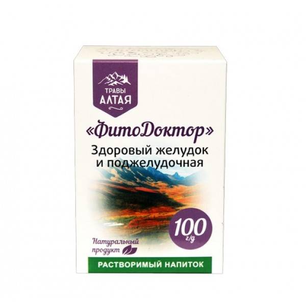 Купить онлайн Фито Доктор - Здоровый желудок и поджелудочная, 100 гр в интернет-магазине Беришка с доставкой по Хабаровску и по России недорого.