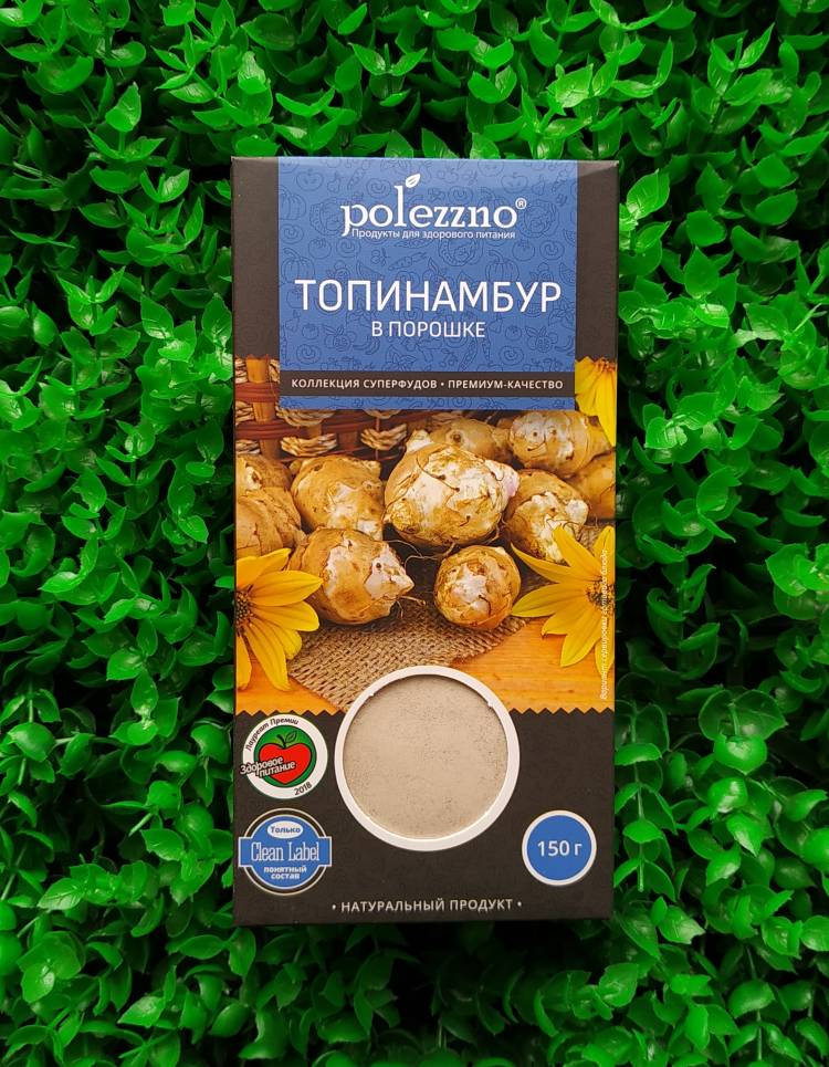 Купить онлайн Топинамбура порошок Полеззно, 150г в интернет-магазине Беришка с доставкой по Хабаровску и по России недорого.
