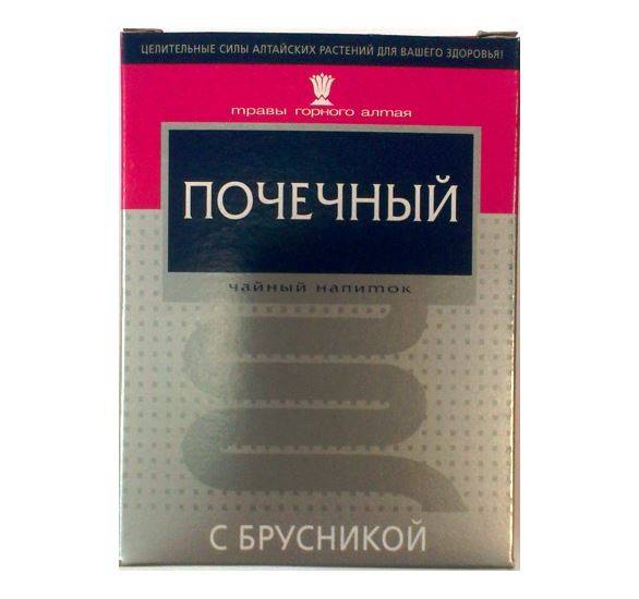 Купить онлайн Почечный с брусникой (смесь трав), 40г  в интернет-магазине Беришка с доставкой по Хабаровску и по России недорого.