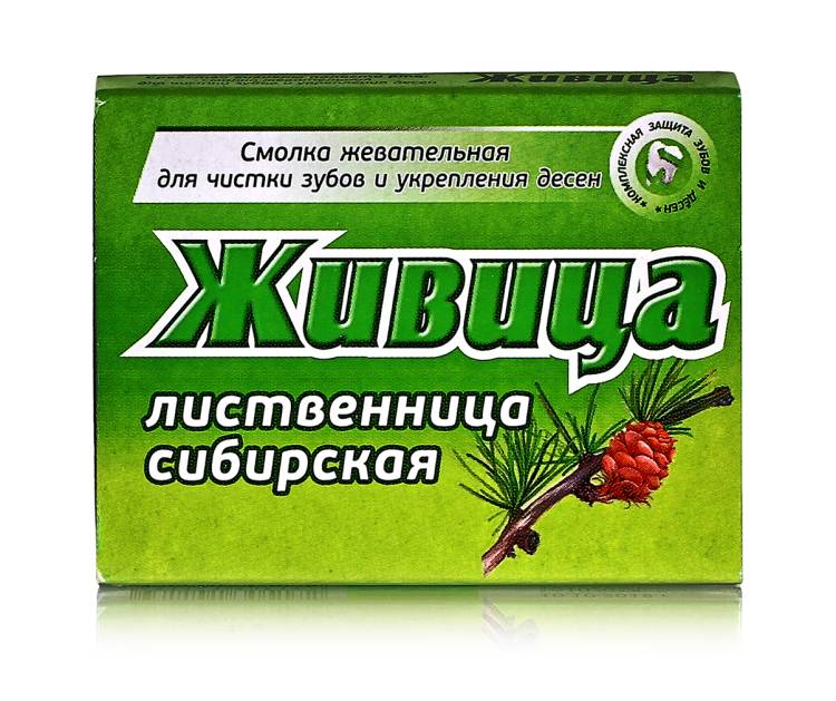 Купить онлайн Смолка жевательная Живица, 0,8 г * 5 шт в интернет-магазине Беришка с доставкой по Хабаровску и по России недорого.