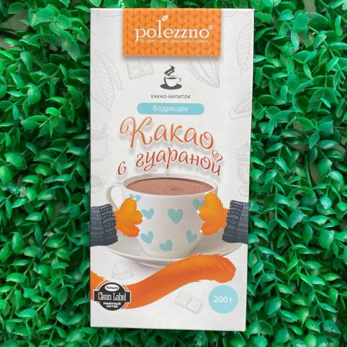 Купить онлайн Какао с гуараной «Бодрящее» 200 г в интернет-магазине Беришка с доставкой по Хабаровску и по России недорого.