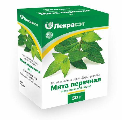 Купить онлайн Мята перечная лист Дары Природы, 50г в интернет-магазине Беришка с доставкой по Хабаровску и по России недорого.