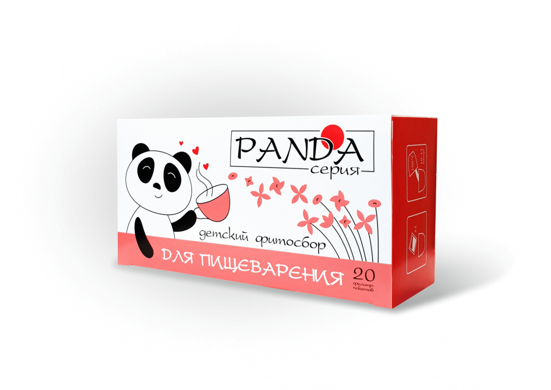 Купить онлайн Фитосбор Панда для Пищеварения, 1,5г*20шт в интернет-магазине Беришка с доставкой по Хабаровску и по России недорого.
