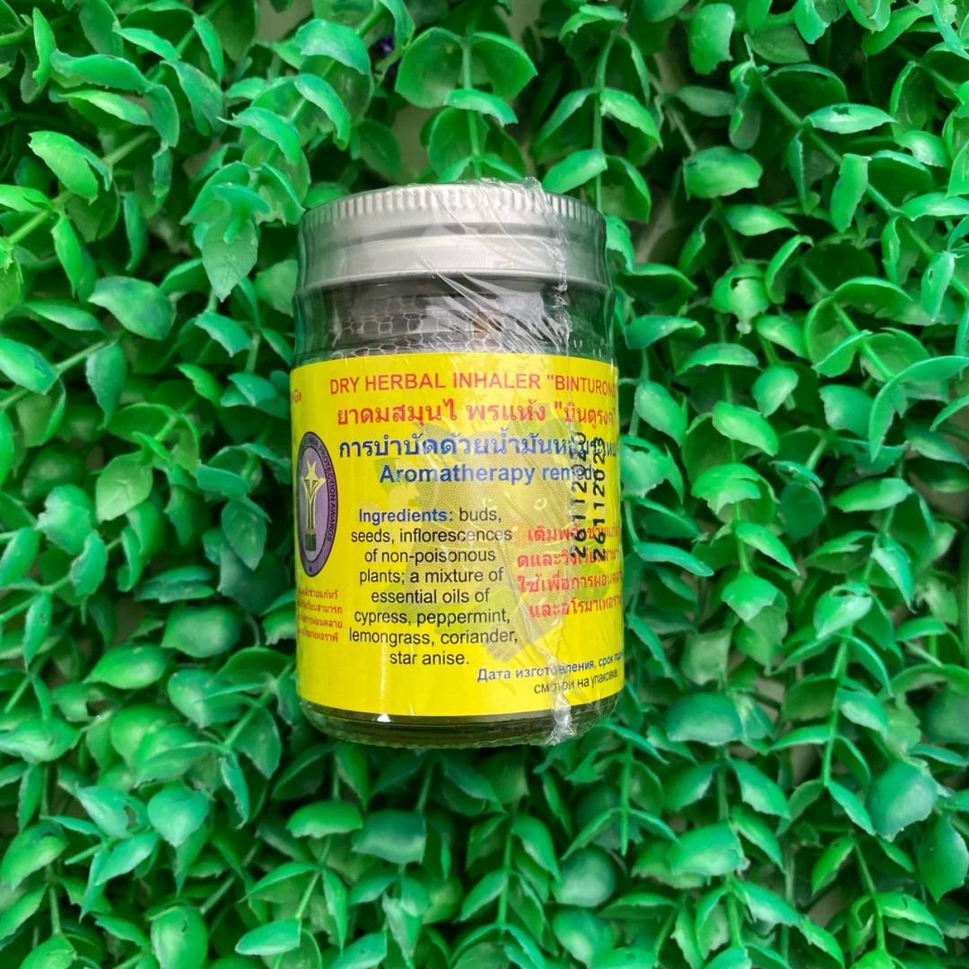 Купить онлайн Сухой травяной ингалятор Binturong, 50 мл в интернет-магазине Беришка с доставкой по Хабаровску и по России недорого.