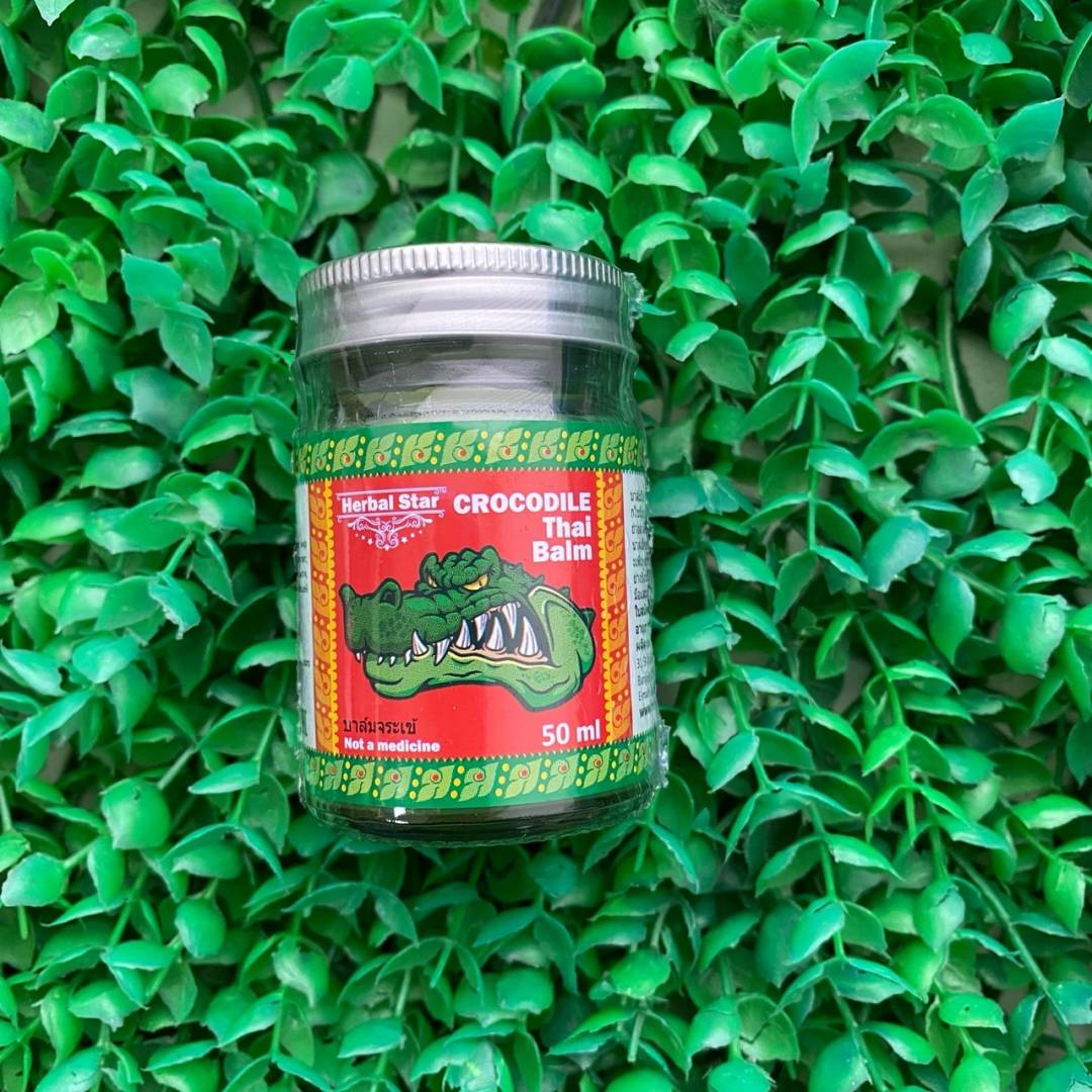 Купить онлайн Зелёный бальзам для кожи с жиром сиамского крокодила, 50мл в интернет-магазине Беришка с доставкой по Хабаровску и по России недорого.